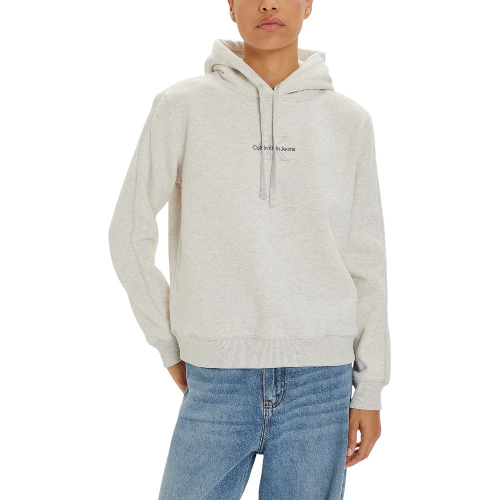 Grauer Baumwollpullover von Calvin Klein Jeans