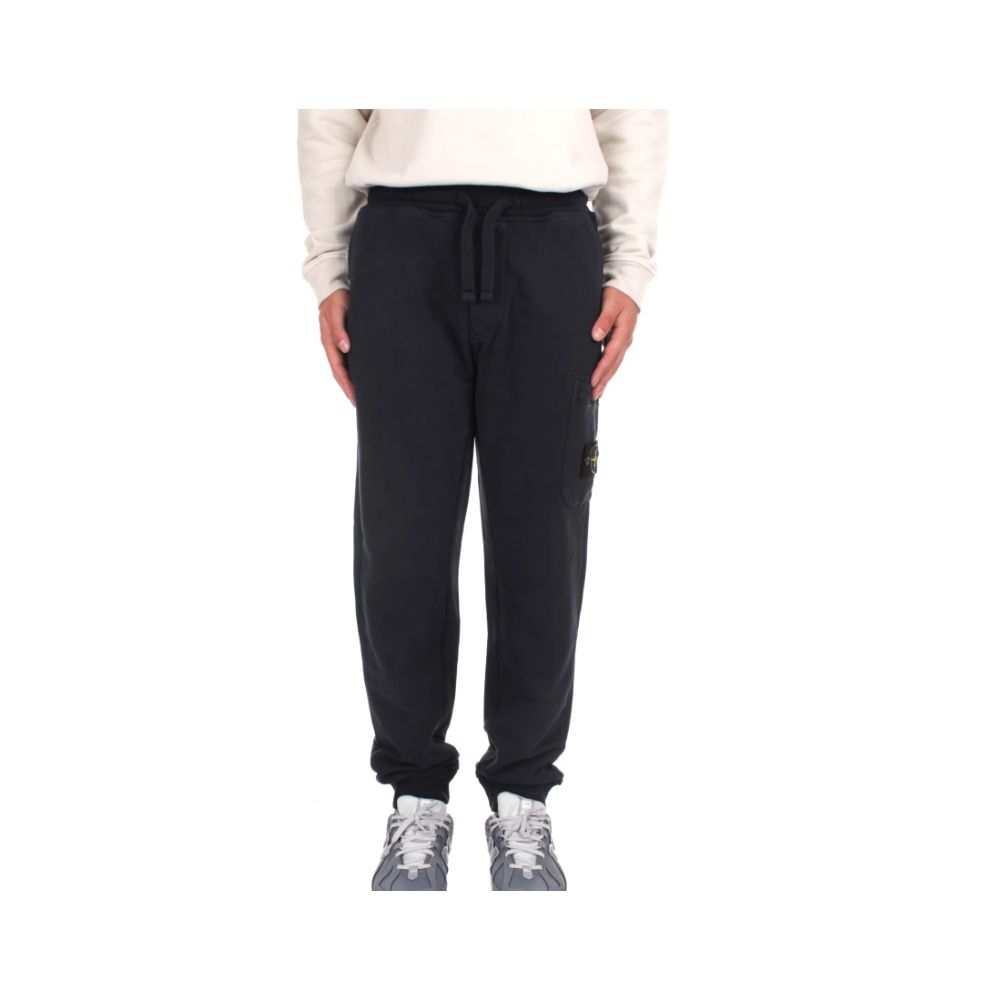 Stone Island Blaue Baumwollhose für Herren