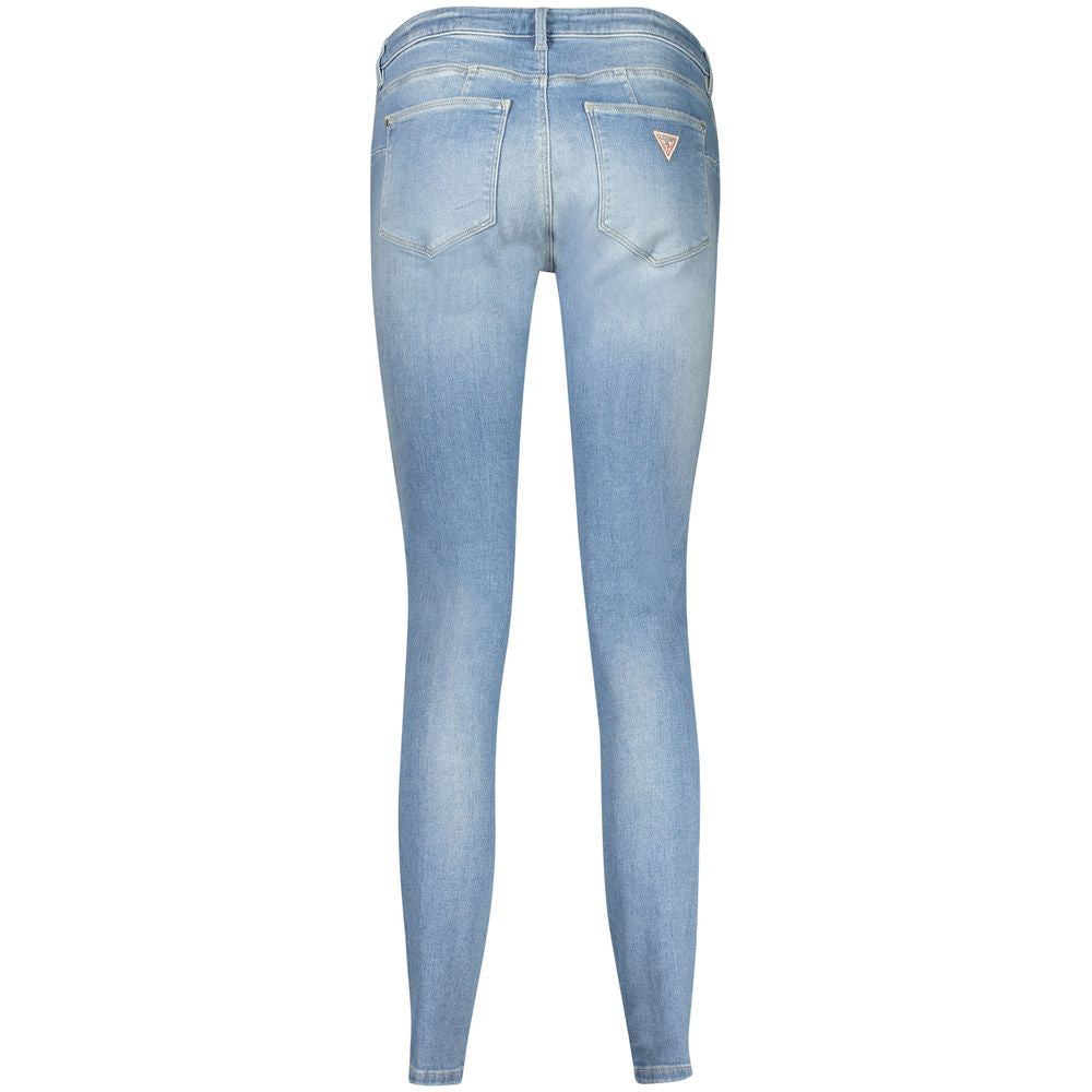 Guess Jeans – Hellblaue Jeans und Hose aus Baumwolle