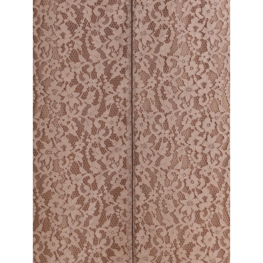 Rochie midi din dantelă Fendi