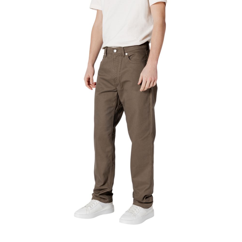Calvin Klein Jeans – Grüne Jeans und Hose aus Baumwolle