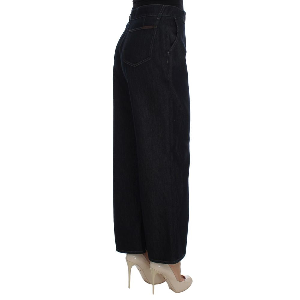 Blugi și pantaloni din bumbac albastru Dolce &amp; Gabbana
