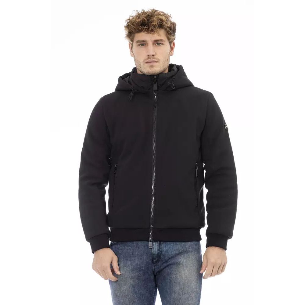 Baldinini Trend Schwarze Polyesterjacke