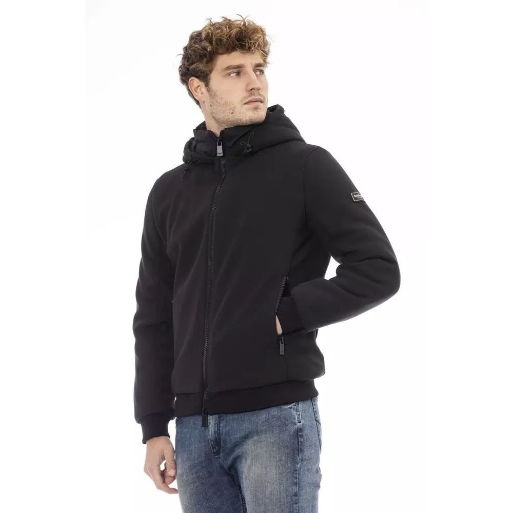 Baldinini Trend Schwarze Polyesterjacke