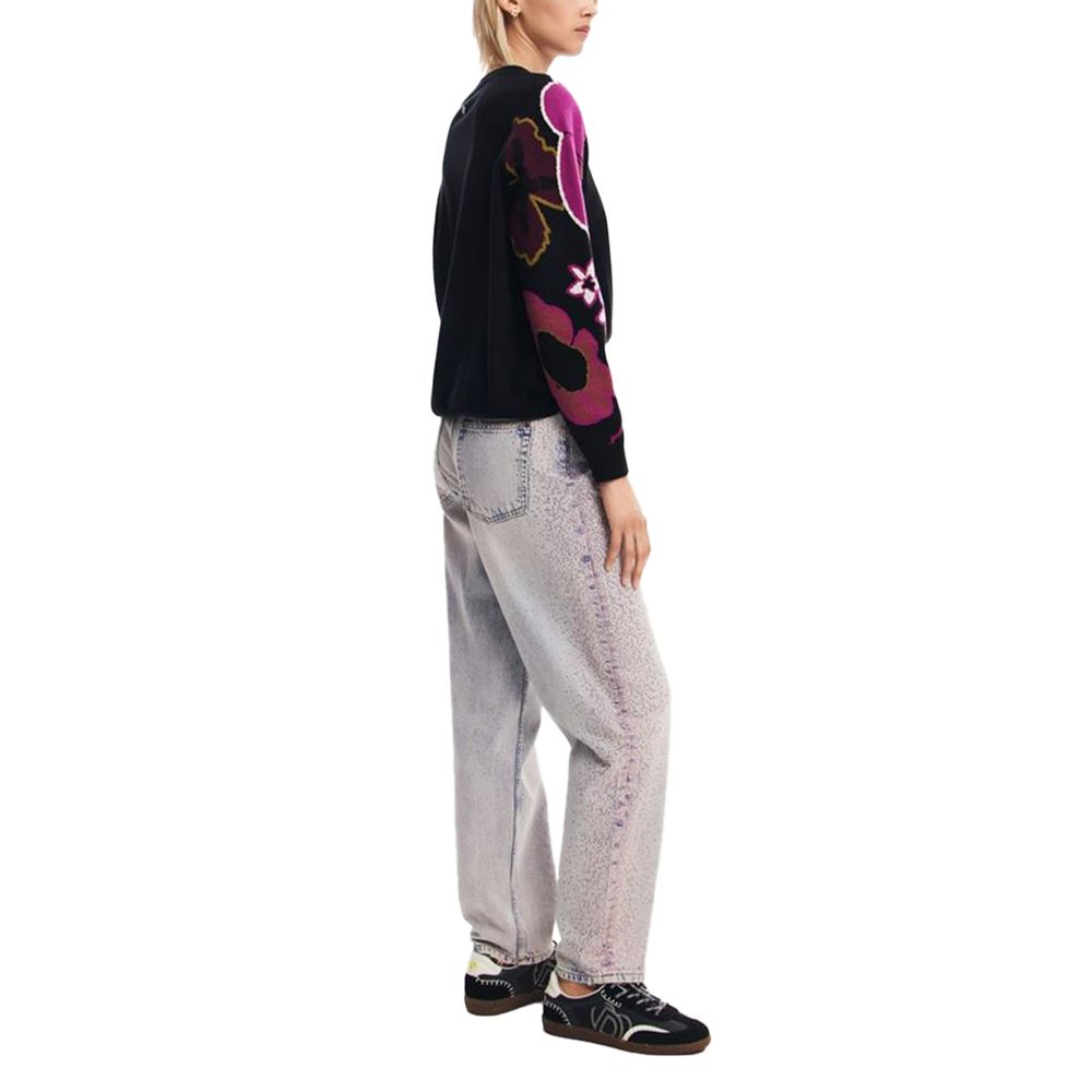 Desigual Schwarzer Polyamidpullover