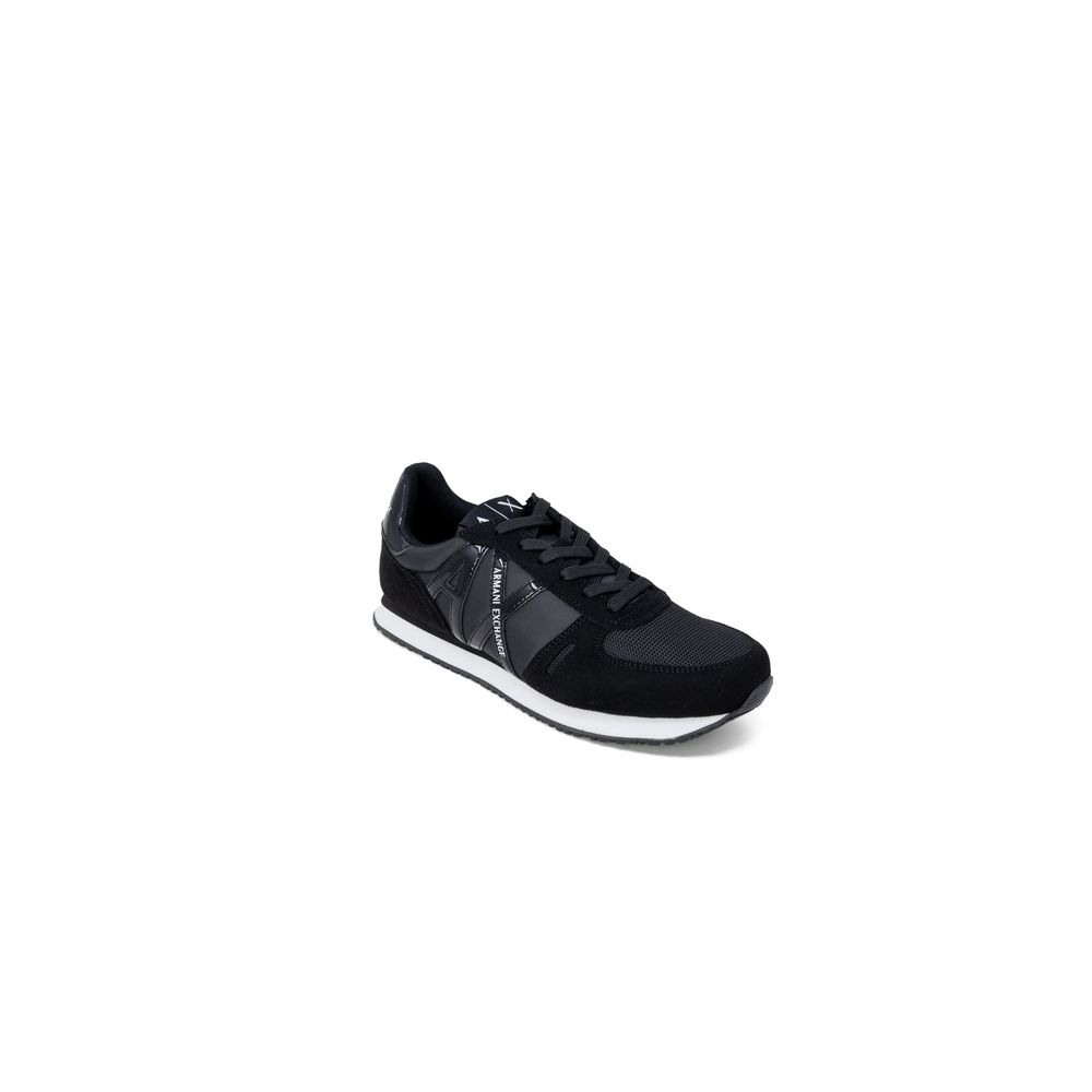 Armani Exchange – Schwarzer Polyester-Sneaker