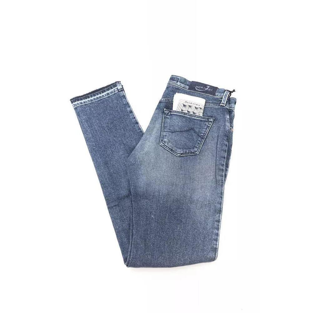 Jacob Cohen Jeans und Hose aus blauer Baumwolle