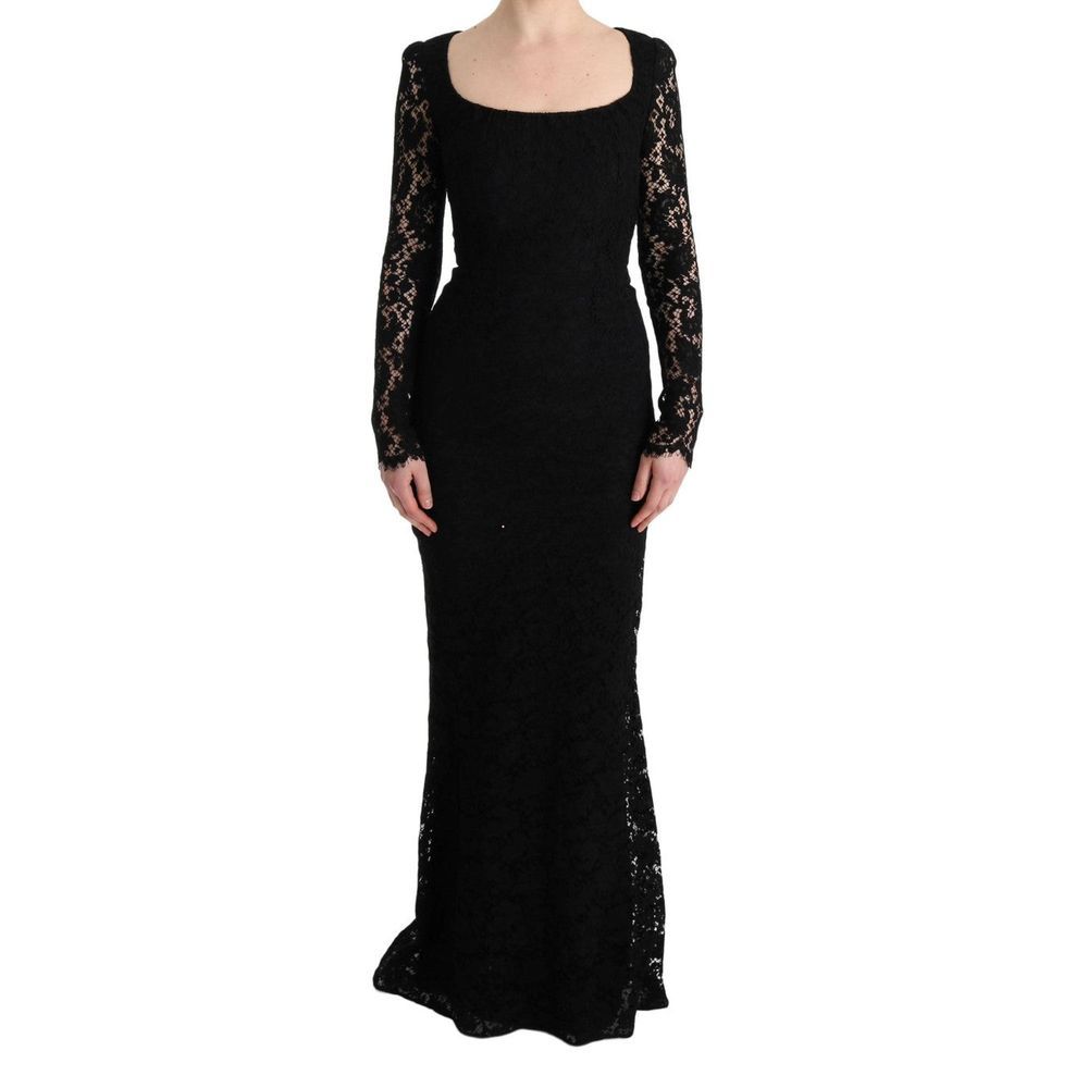 Rochie Dolce &amp; Gabbana din bumbac negru