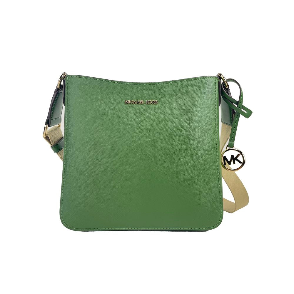 Michael Kors – Grüne Umhängetasche aus Saffiano-Leder