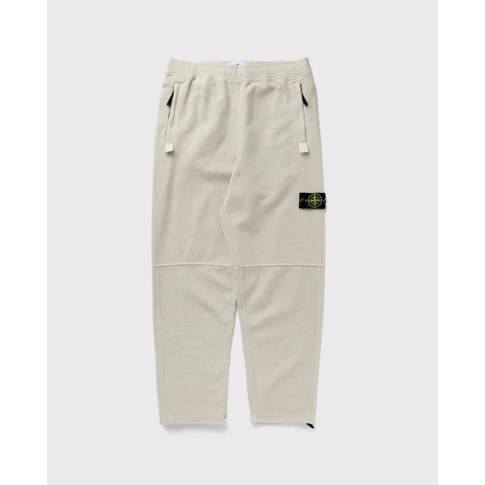 Blugi și pantaloni Stone Island din bumbac alb