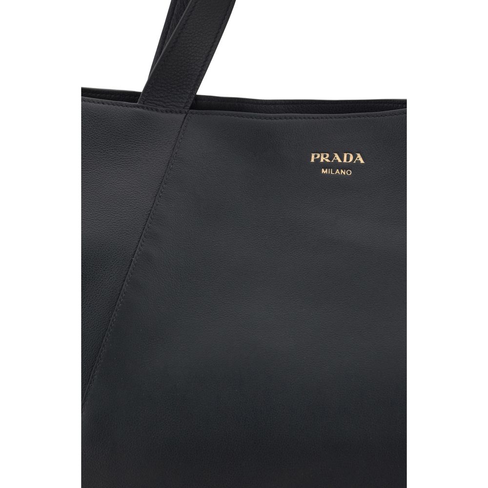Geantă tote din piele Prada