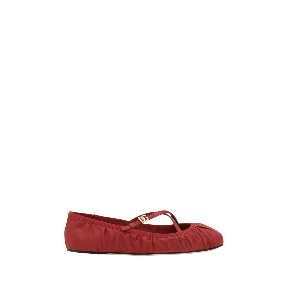 Dolce &amp; Gabbana Satin-Ballerinas