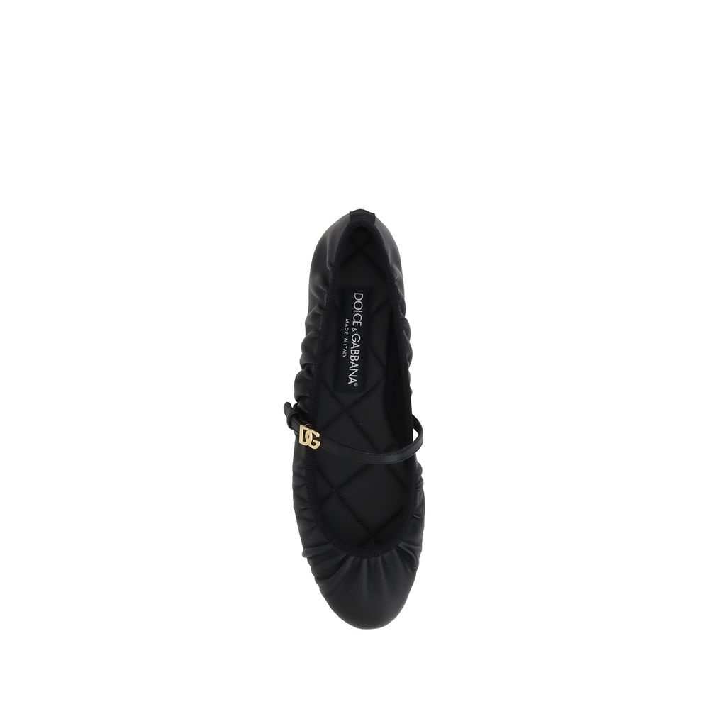 Dolce &amp; Gabbana Lederballerinas