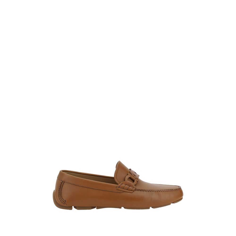 Ferragamo – Verzierte Fahrer-Loafer