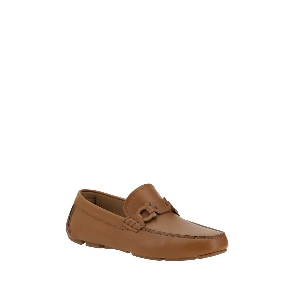 Ferragamo – Verzierte Fahrer-Loafer