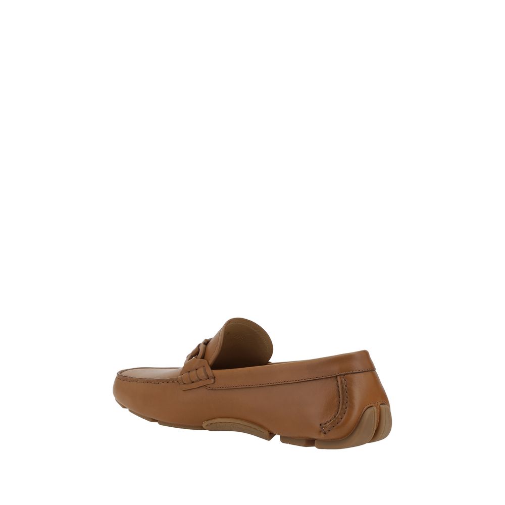 Ferragamo – Verzierte Fahrer-Loafer