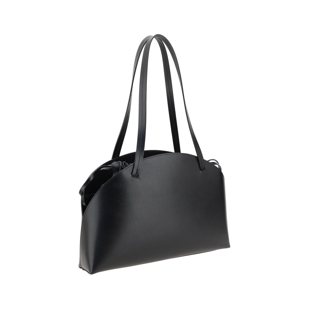 Geantă de umăr Jil Sander Curve