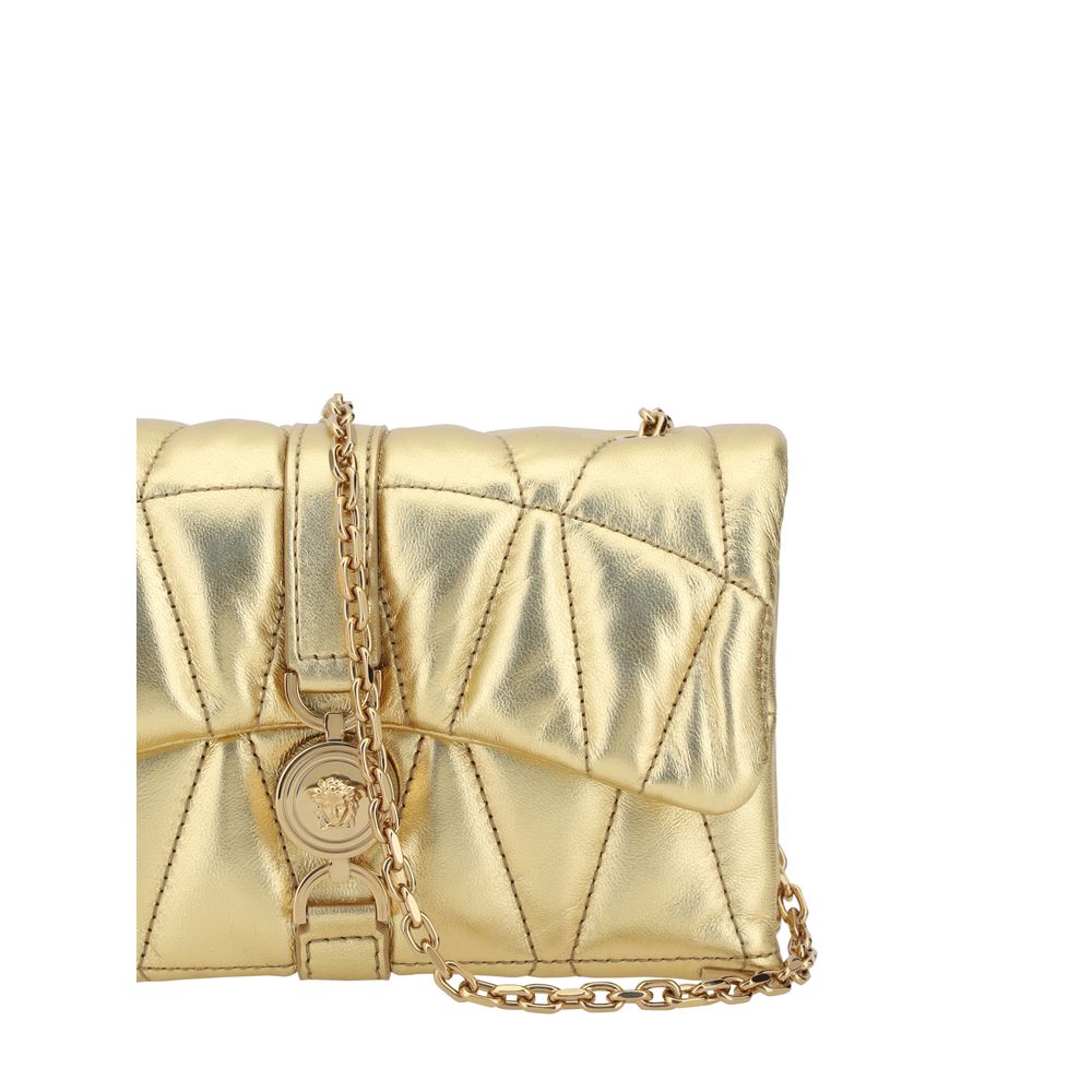 Geantă de umăr Versace Lambskin Kleio Mini
