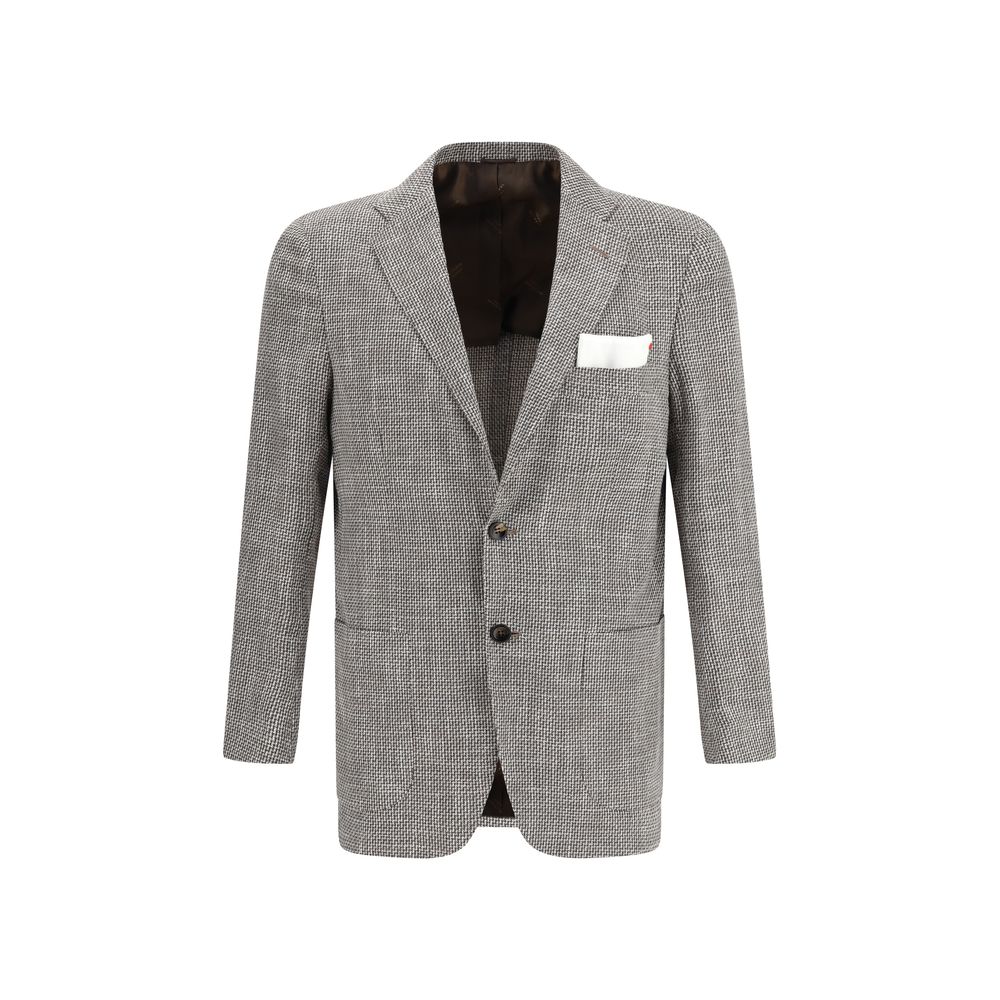 Kiton Blazerjacke aus Schurwolle