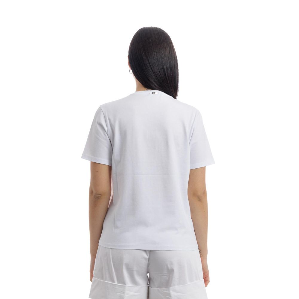 Topuri și tricou Herno din bumbac alb