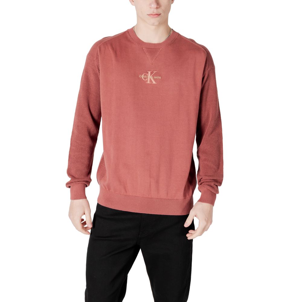 Calvin Klein Jeans – Roter Baumwollpullover