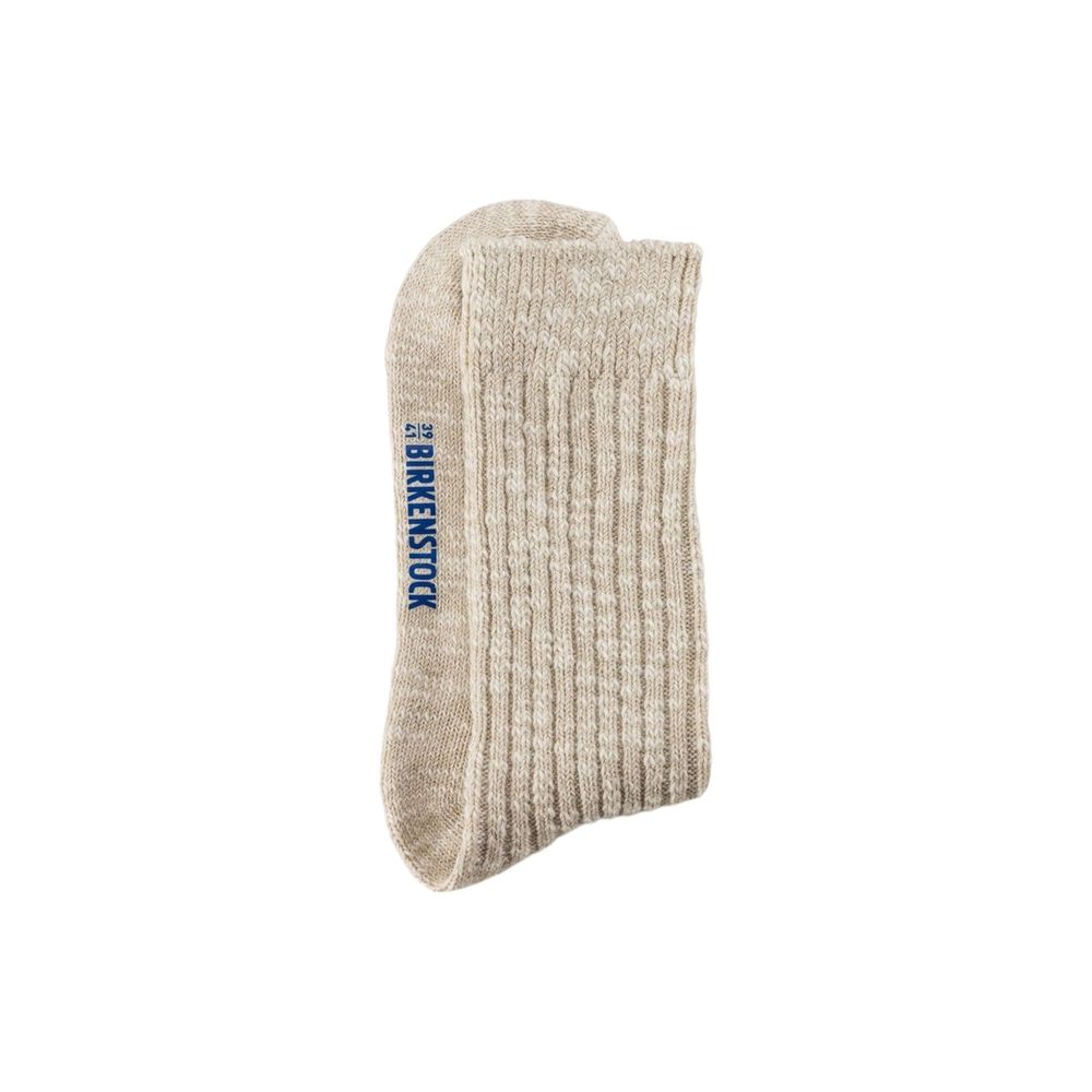 Birkenstock – Beige Baumwollstrumpfhosen und Socken