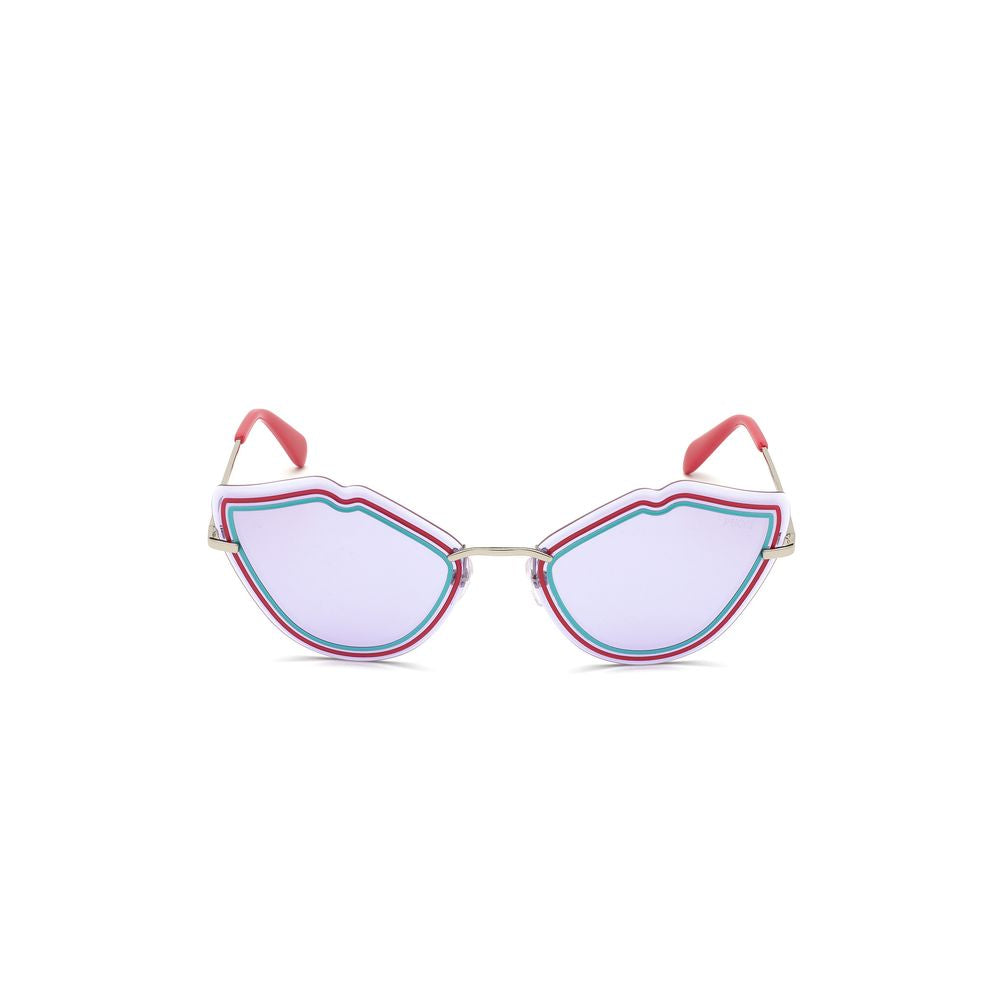 Emilio Pucci Sonnenbrille aus grauem Metall