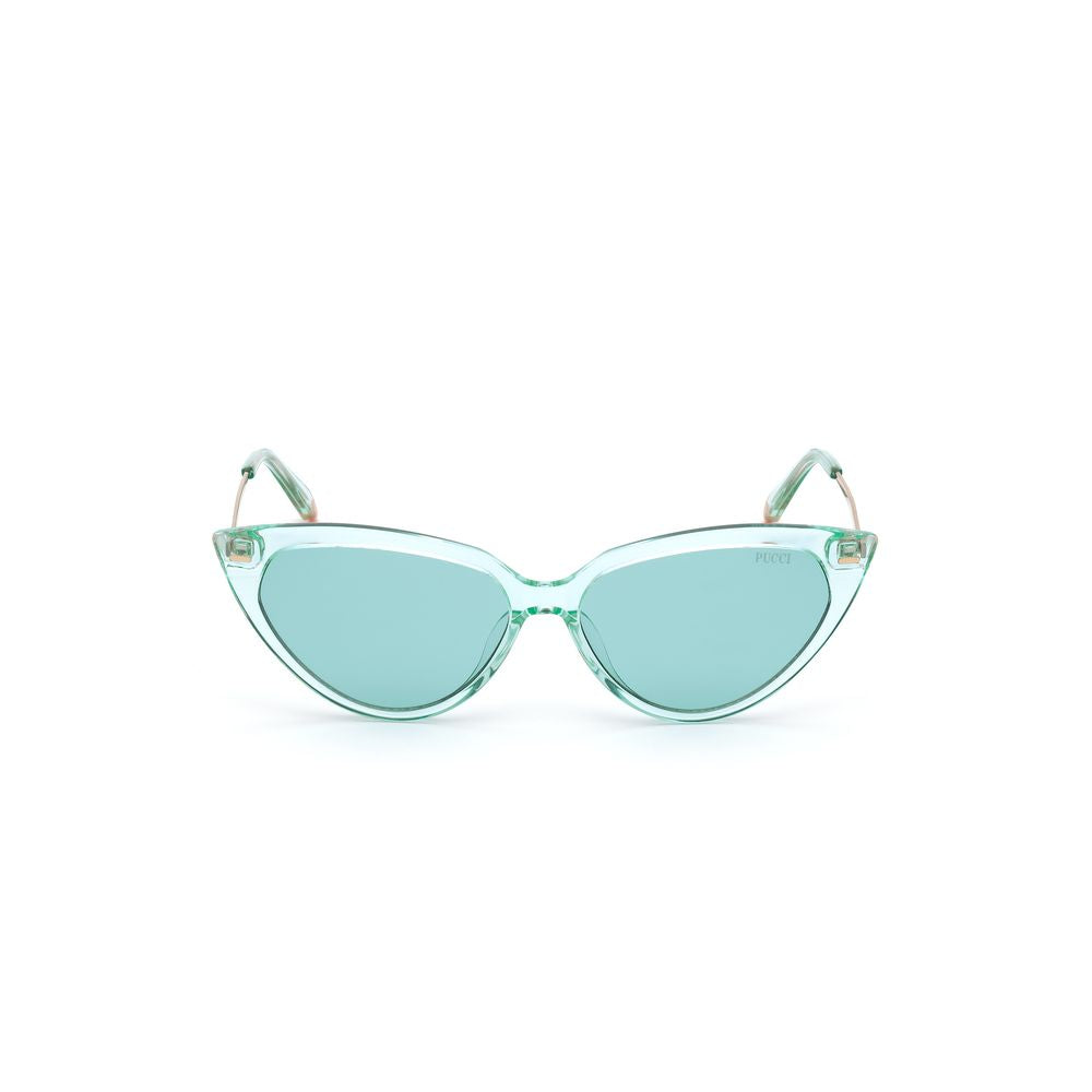 Emilio Pucci – Braune Sonnenbrille aus Kalbshaar