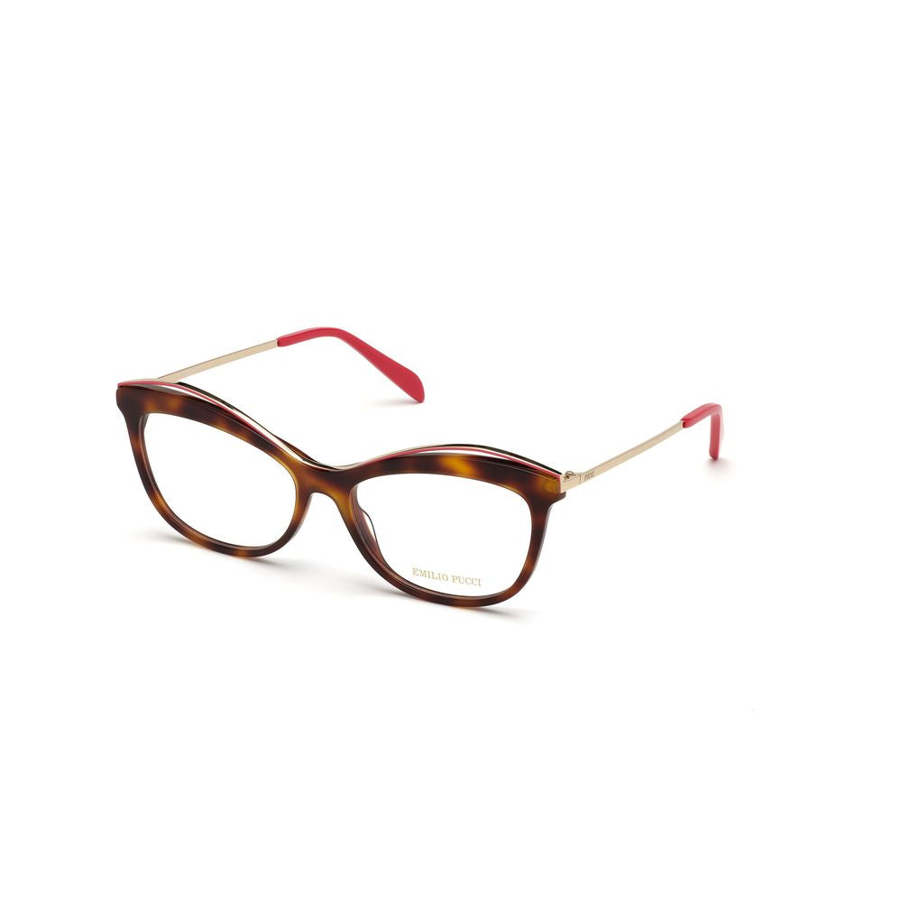Emilio Pucci Braune Acetatrahmen