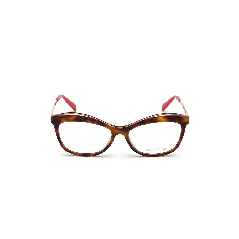 Emilio Pucci Braune Acetatrahmen