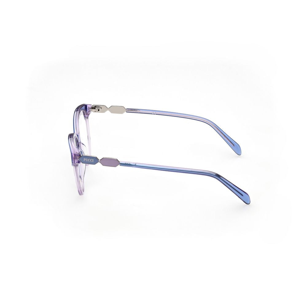 Emilio Pucci Blaue Acetatrahmen