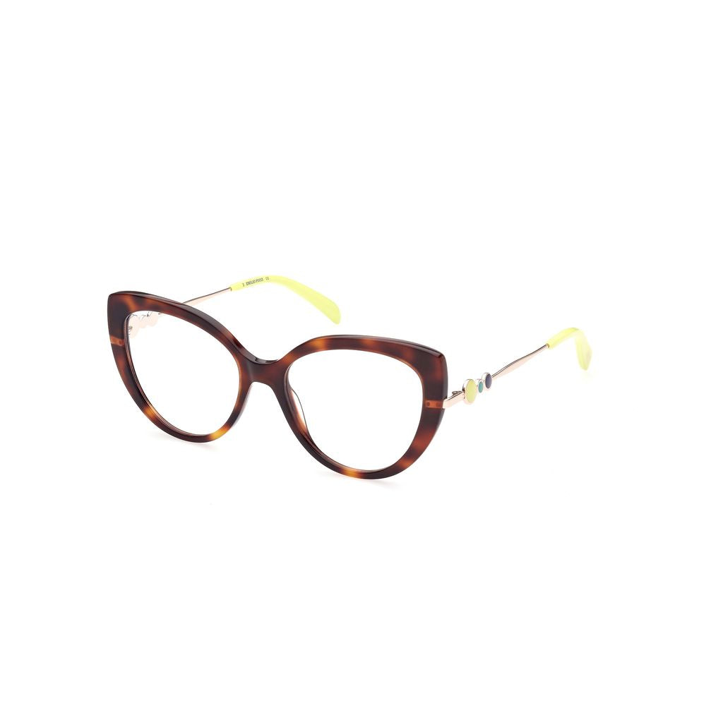 Emilio Pucci Braune Acetatrahmen