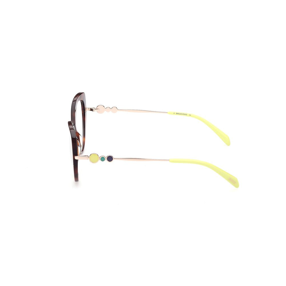 Emilio Pucci Braune Acetatrahmen