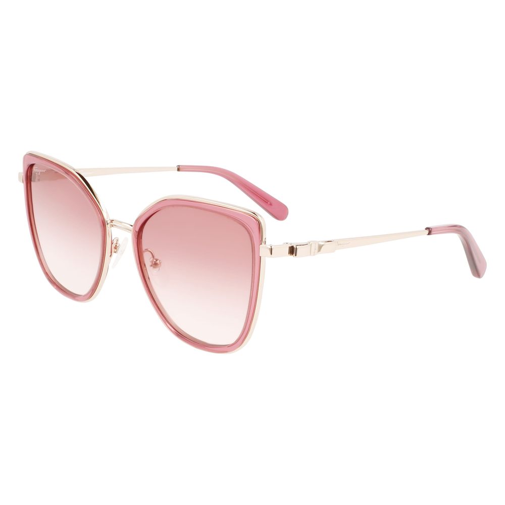 Ferragamo Sonnenbrille in Mehrfarbig aus Metall