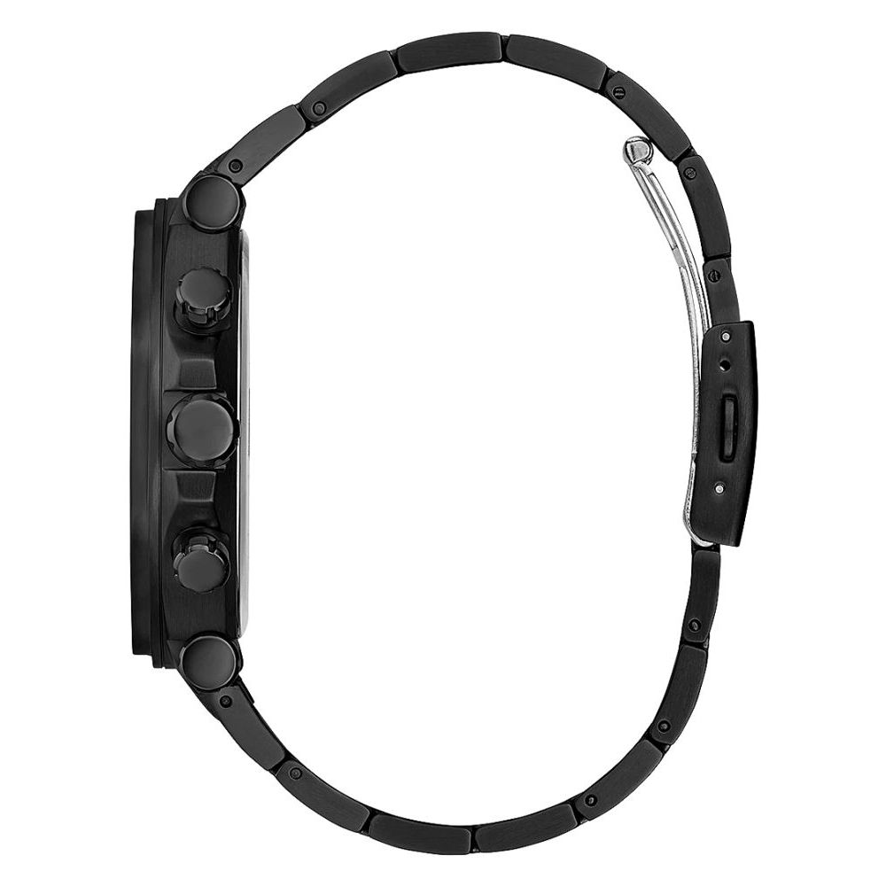 Ceas Guess negru din oțel inoxidabil
