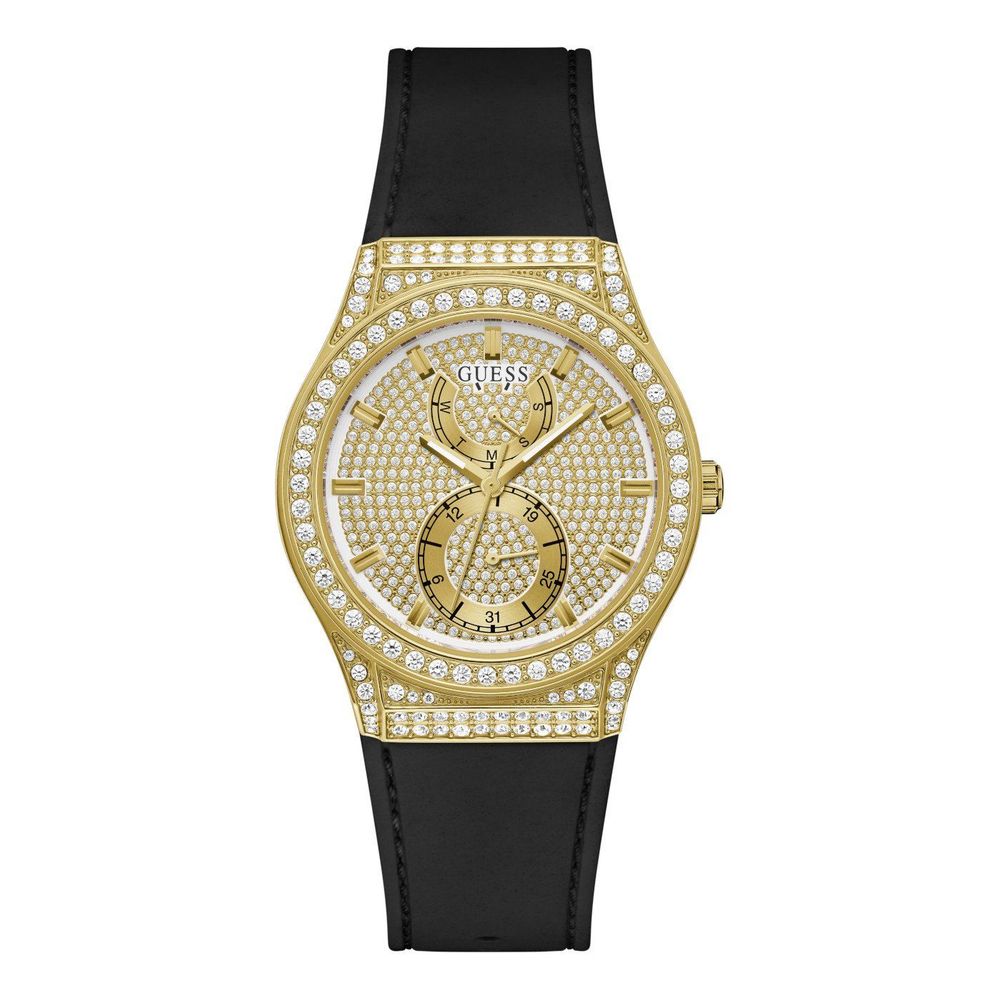 Ceas Guess din silicon negru