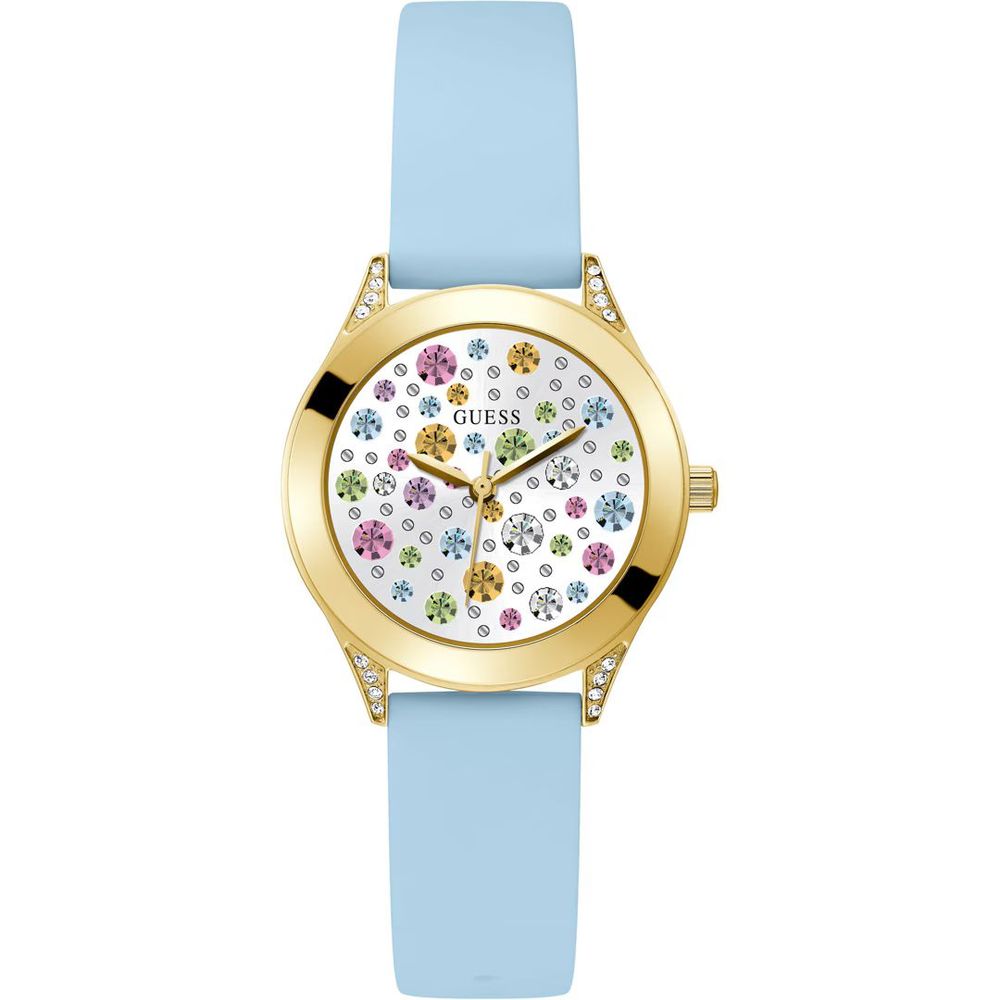 Ceas Guess albastru sintetic