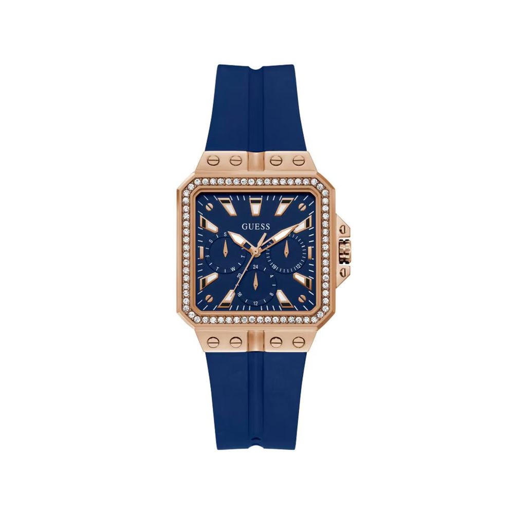 Ceas Guess din silicon violet