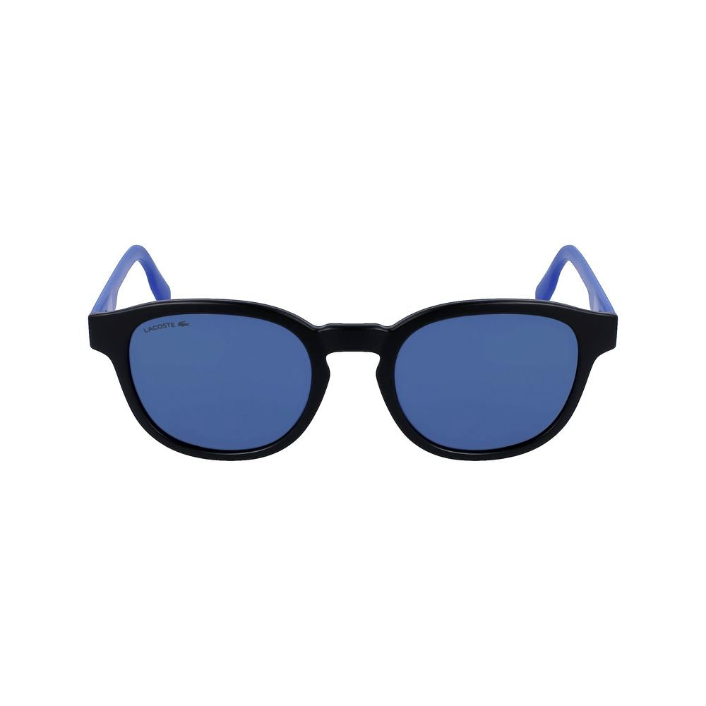Lacoste – Schwarze Sonnenbrille mit Spritzguss