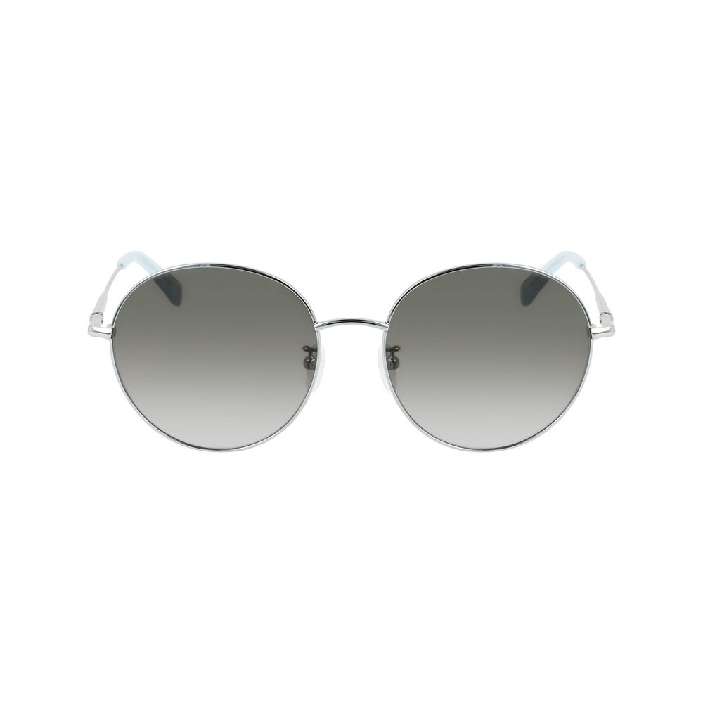 Ochelari de soare Longchamp albaștri din metal