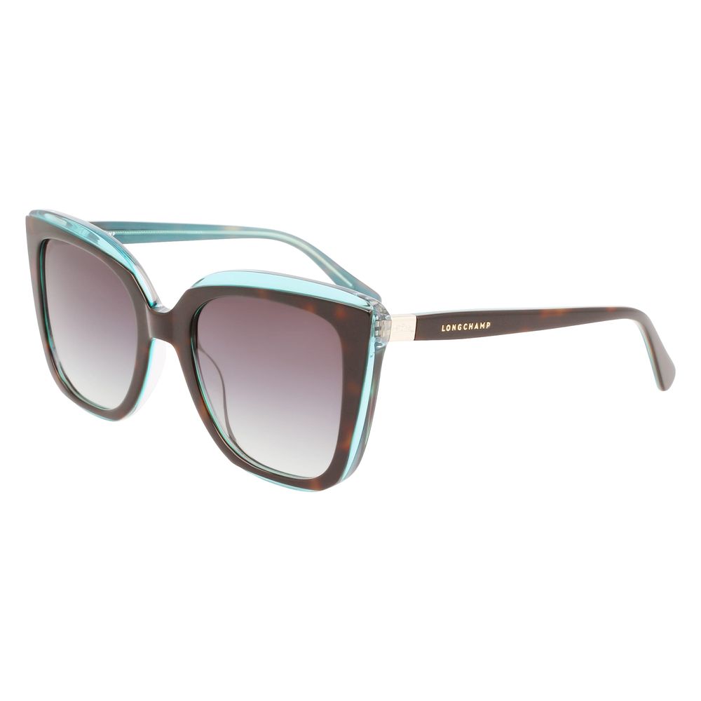 Longchamp – Beige Sonnenbrille aus Kalbshaar