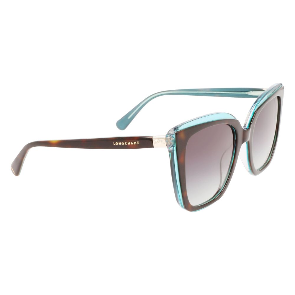 Longchamp – Beige Sonnenbrille aus Kalbshaar