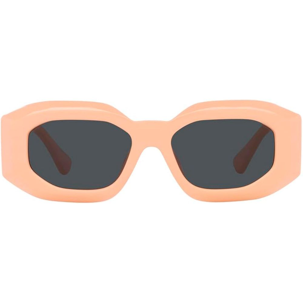 Versace – Mehrfarbige Sonnenbrille aus Kalbshaar
