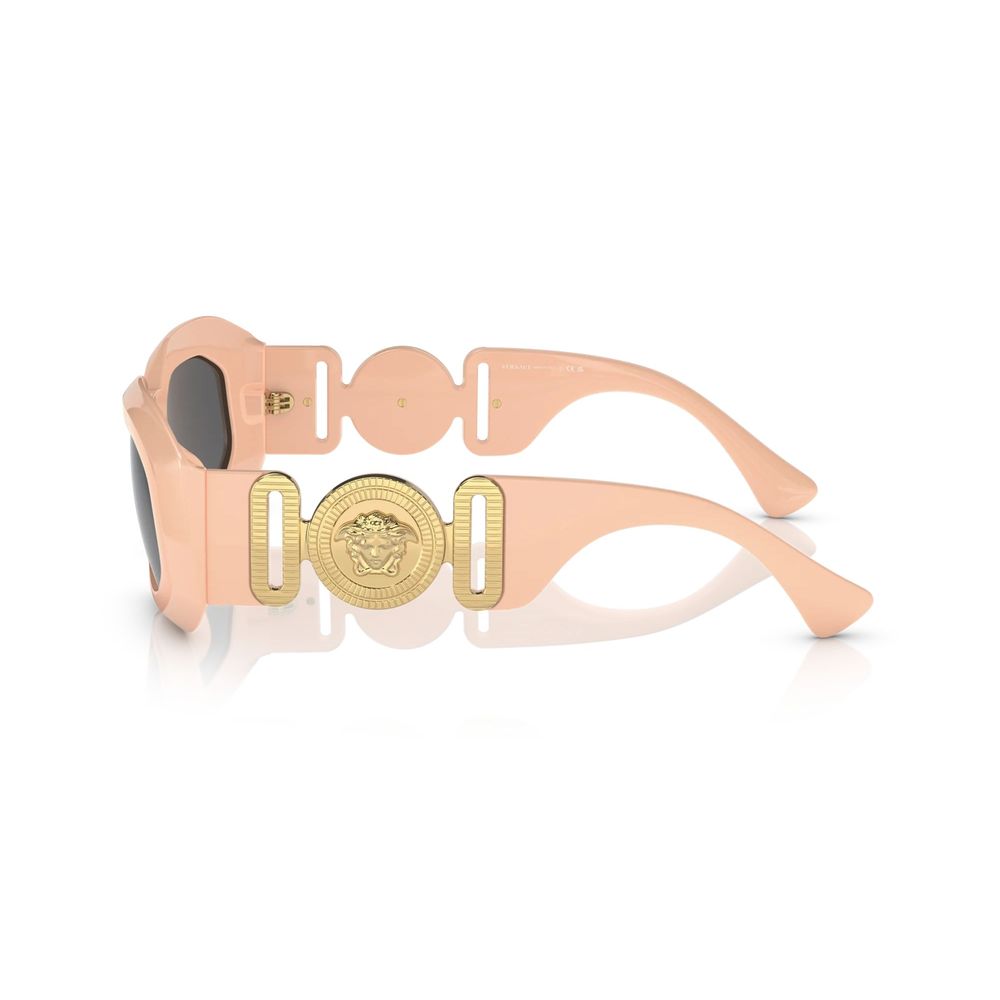 Versace – Mehrfarbige Sonnenbrille aus Kalbshaar