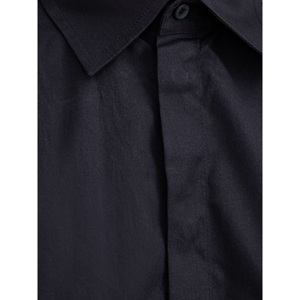 Marineblaues Baumwollhemd von Dolce &amp; Gabbana