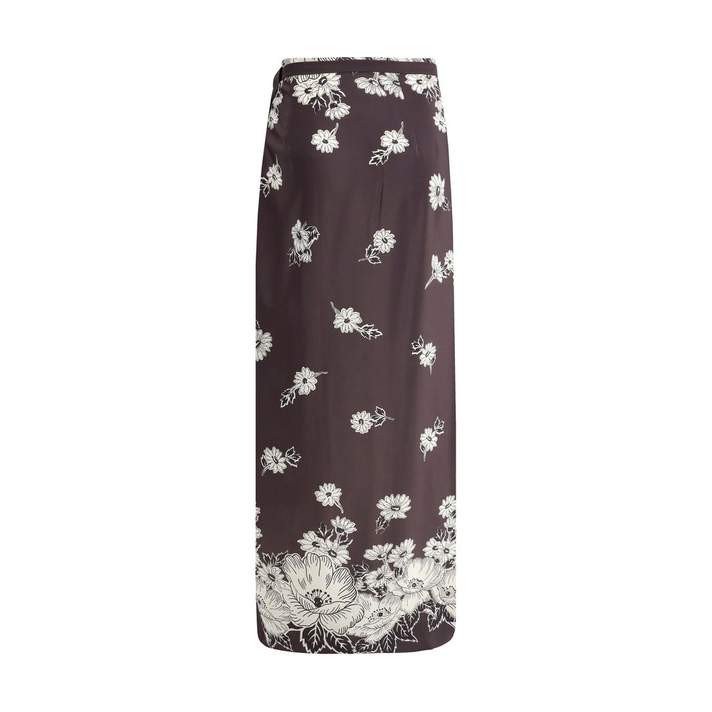 PAROSH Wickelrock mit Blumenmuster