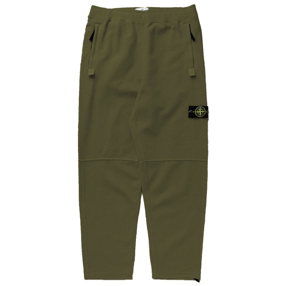 Blugi și pantaloni Stone Island din bumbac verde