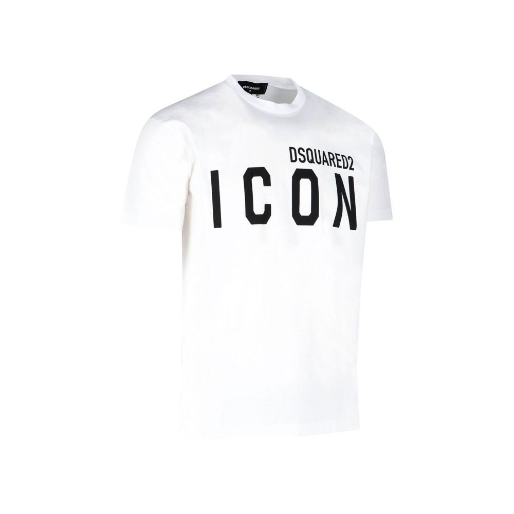Dsquared² Weißes Baumwoll-T-Shirt