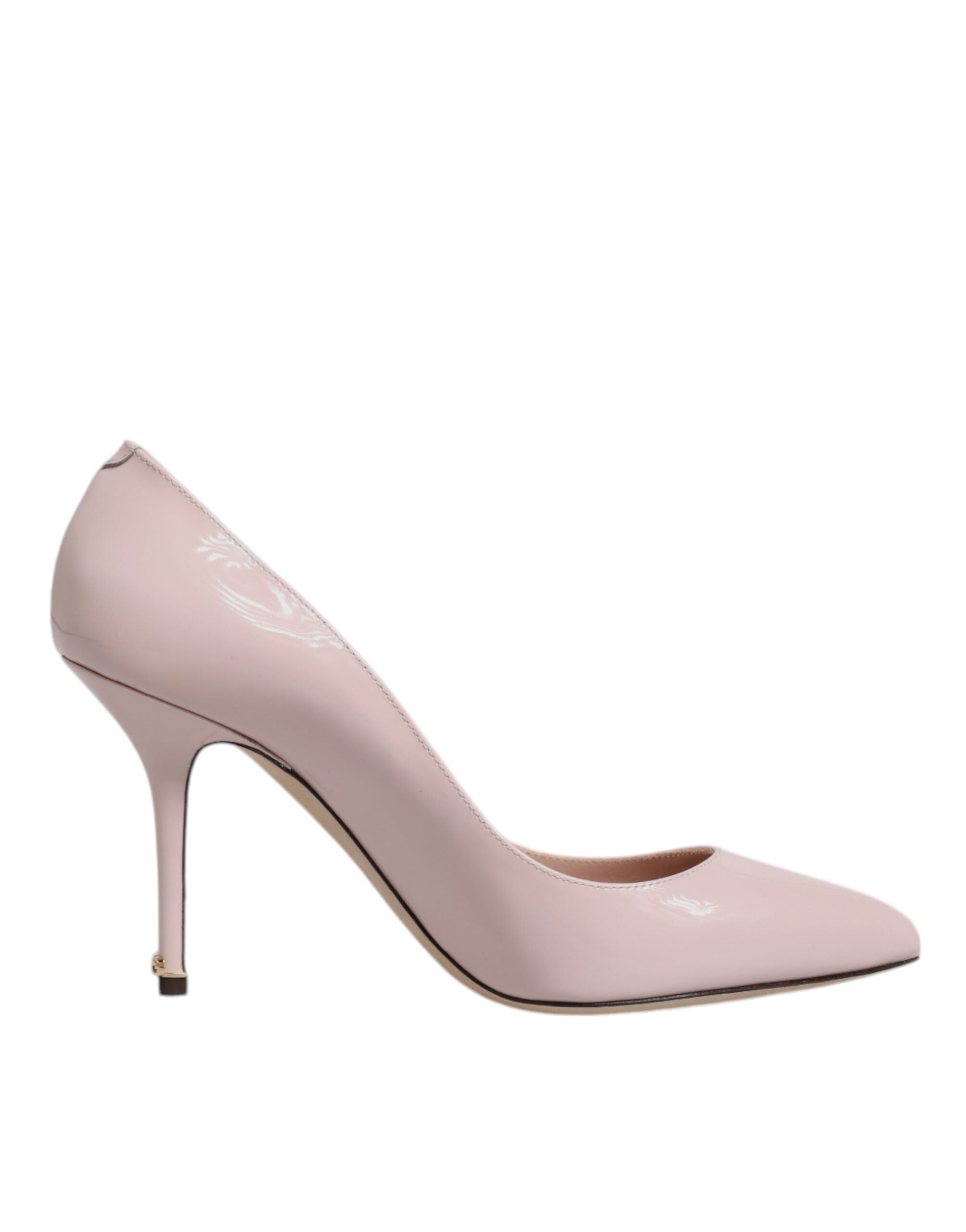 Dolce &amp; Gabbana – Pumps aus rosa Lackleder mit Stilettoabsatz