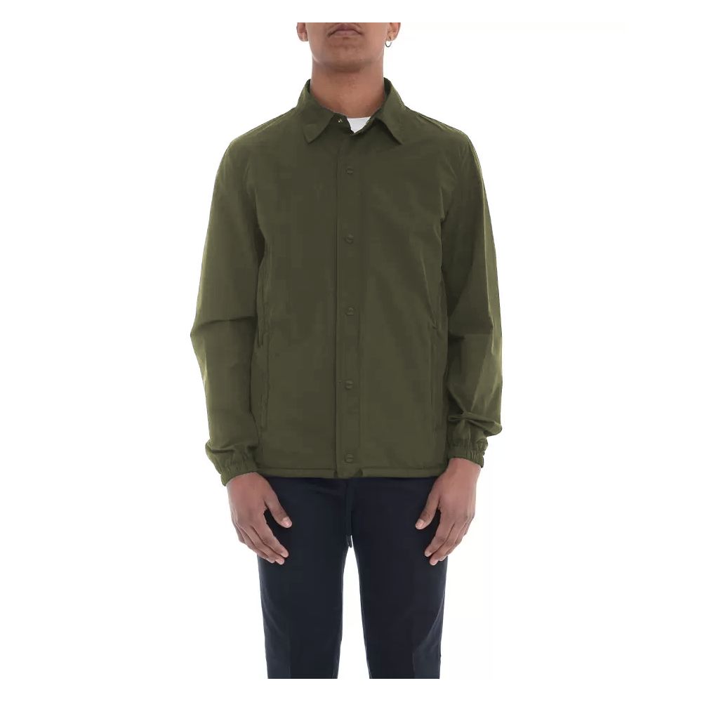 Jachetă Herno Green Nylon